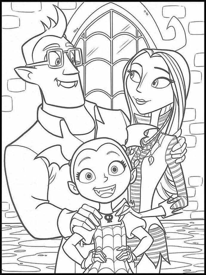 Desenhos de Vampirina Para Colorir 31