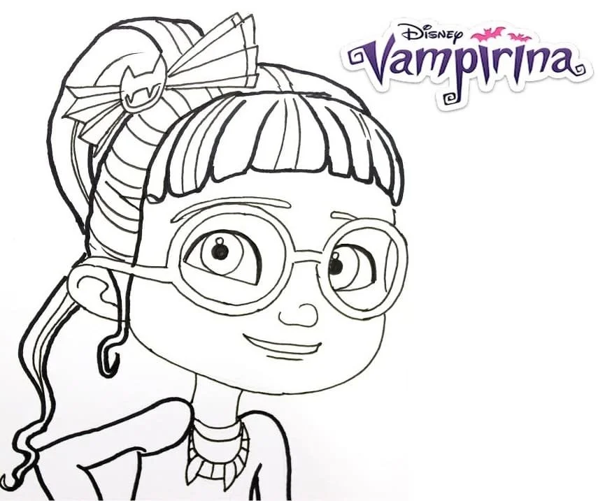 Desenhos de Vampirina Para Colorir 32