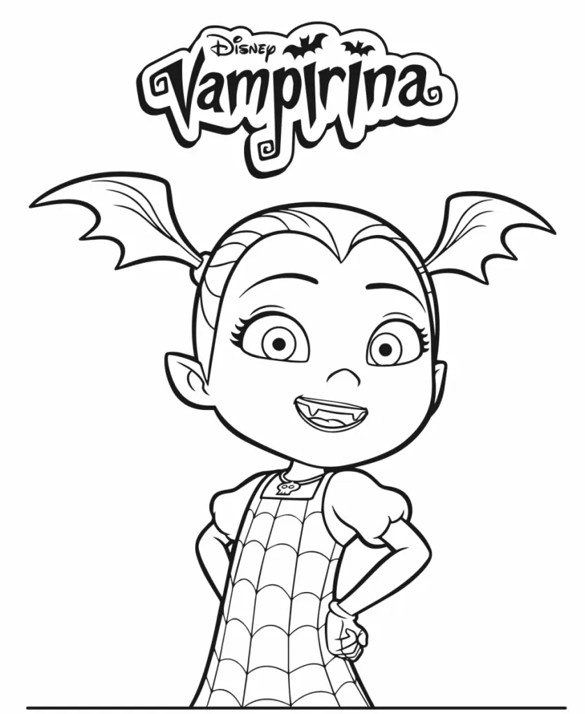 Desenhos de Vampirina Para Colorir 33