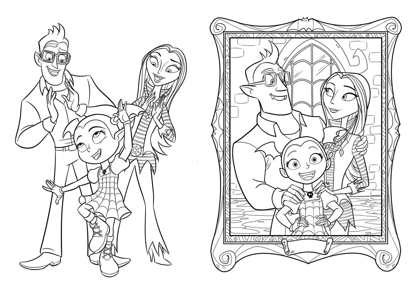 Desenhos de Vampirina Para Colorir 38