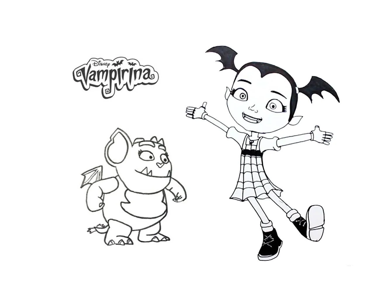 Desenhos de Vampirina Para Colorir 41