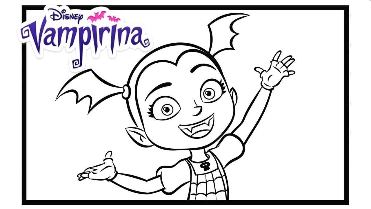 Desenhos de Vampirina Para Colorir 43