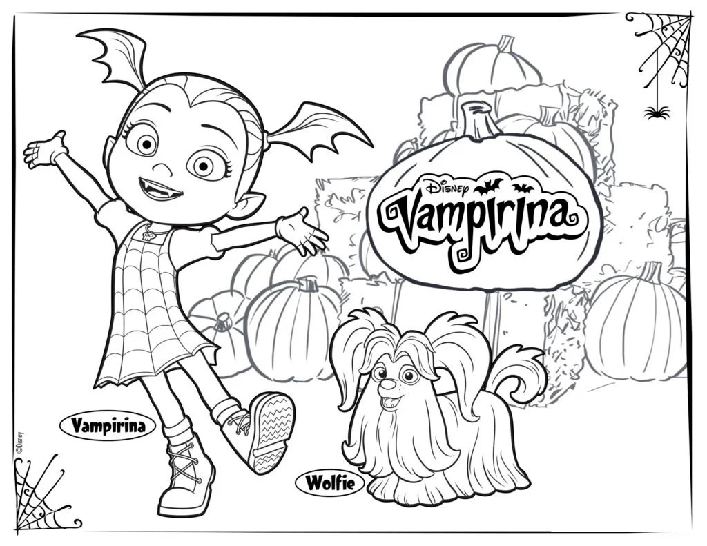 Desenhos de Vampirina Para Colorir 5