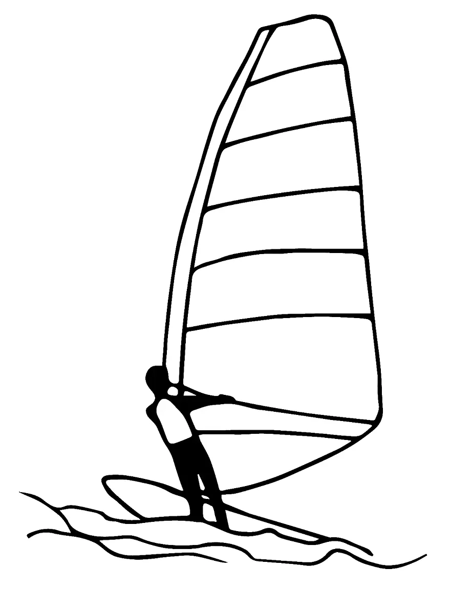 Desenhos de Vela Para Colorir