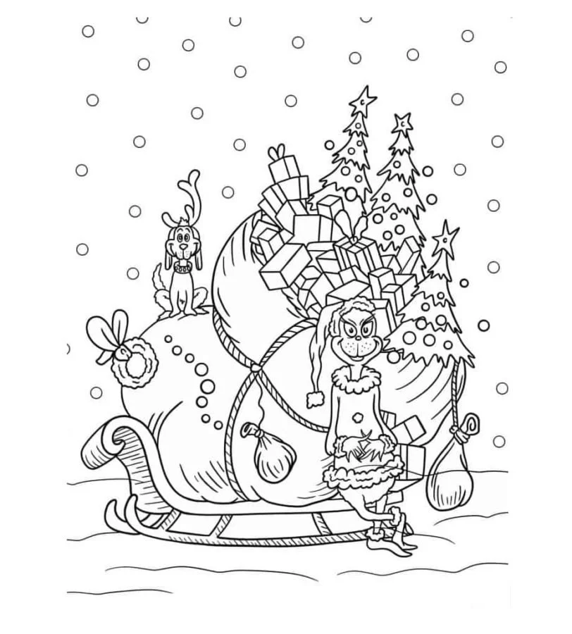 Desenhos de Whoville Para Colorir 12