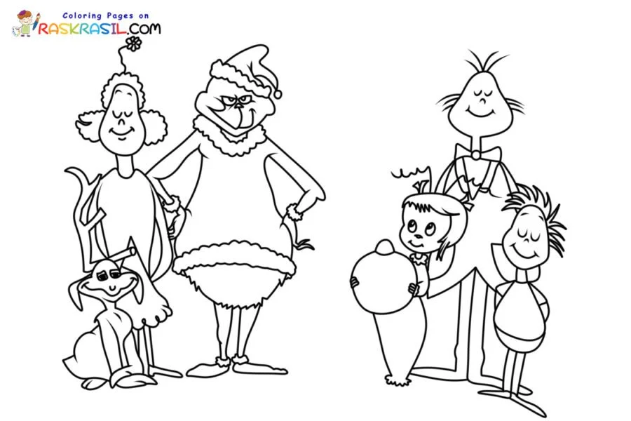 Desenhos de Whoville Para Colorir 14