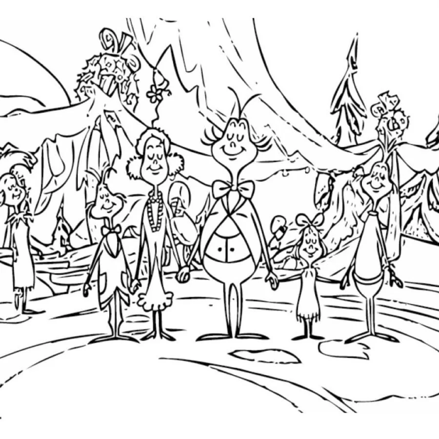 Desenhos de Whoville Para Colorir 18