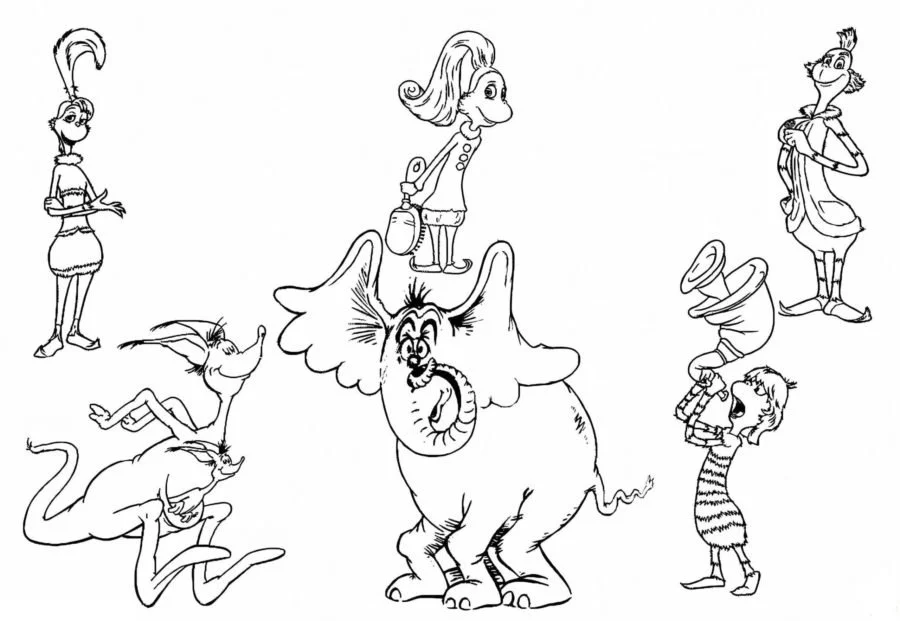 Desenhos de Whoville Para Colorir 7