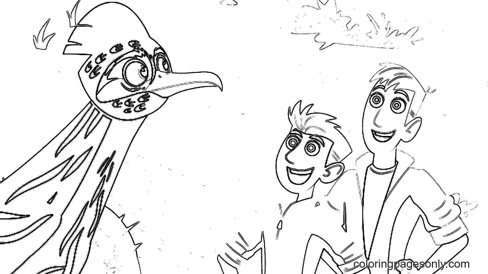 Desenhos de Wild Kratts Para Colorir 10