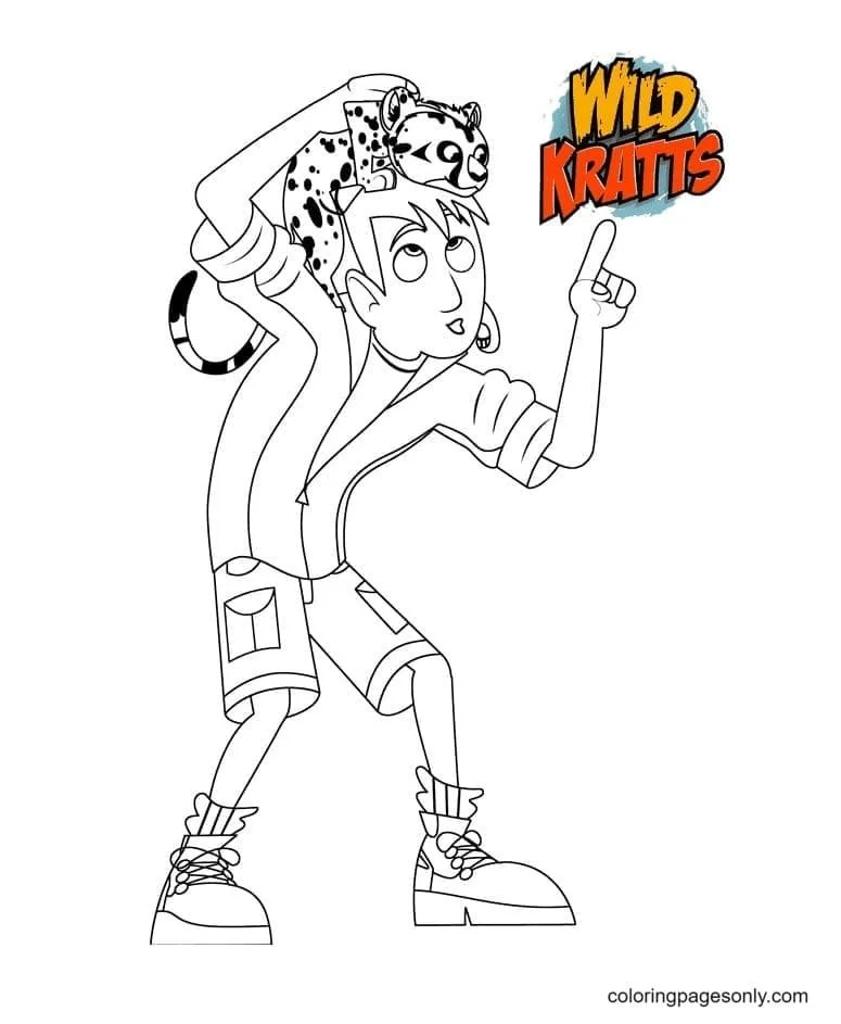 Desenhos de Wild Kratts Para Colorir 23