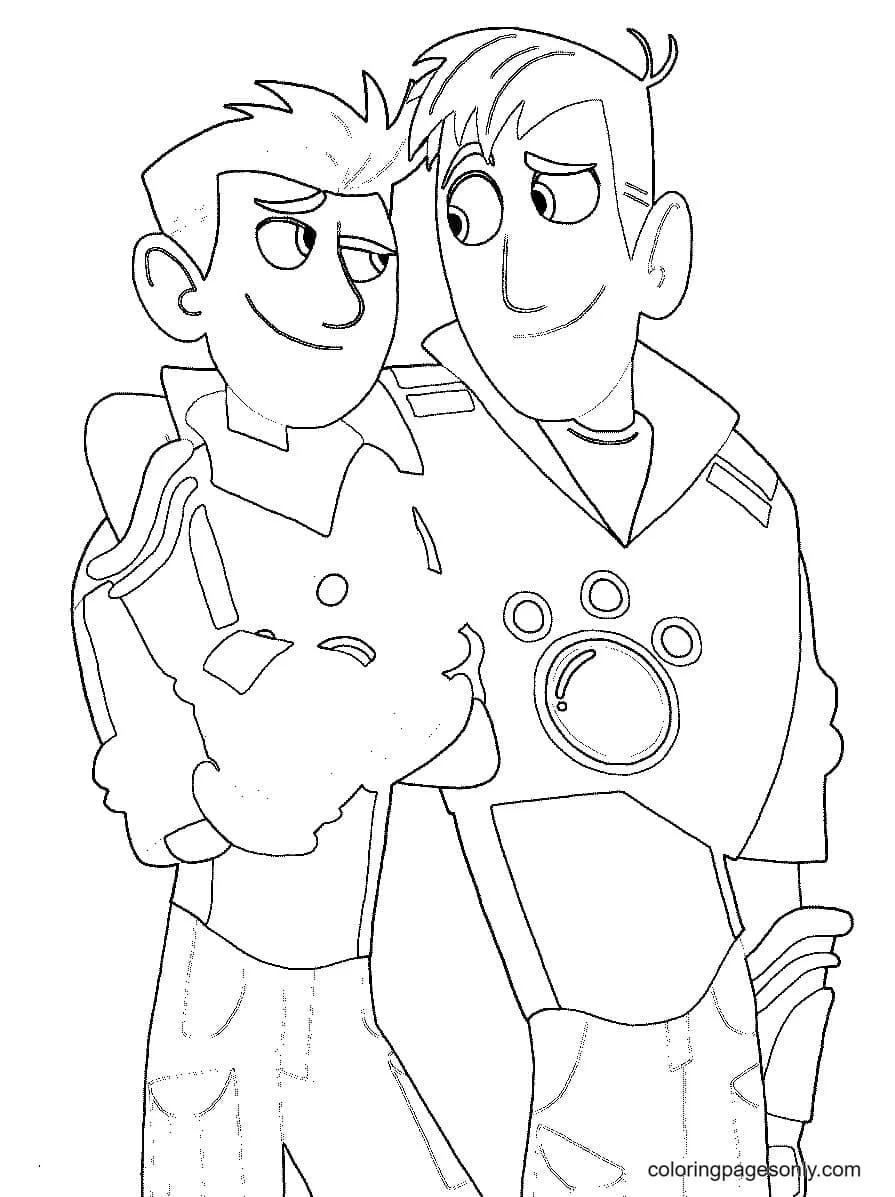 Desenhos de Wild Kratts Para Colorir 26