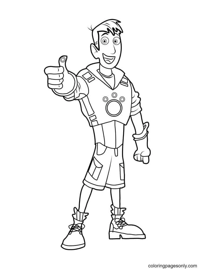 Desenhos de Wild Kratts Para Colorir 28