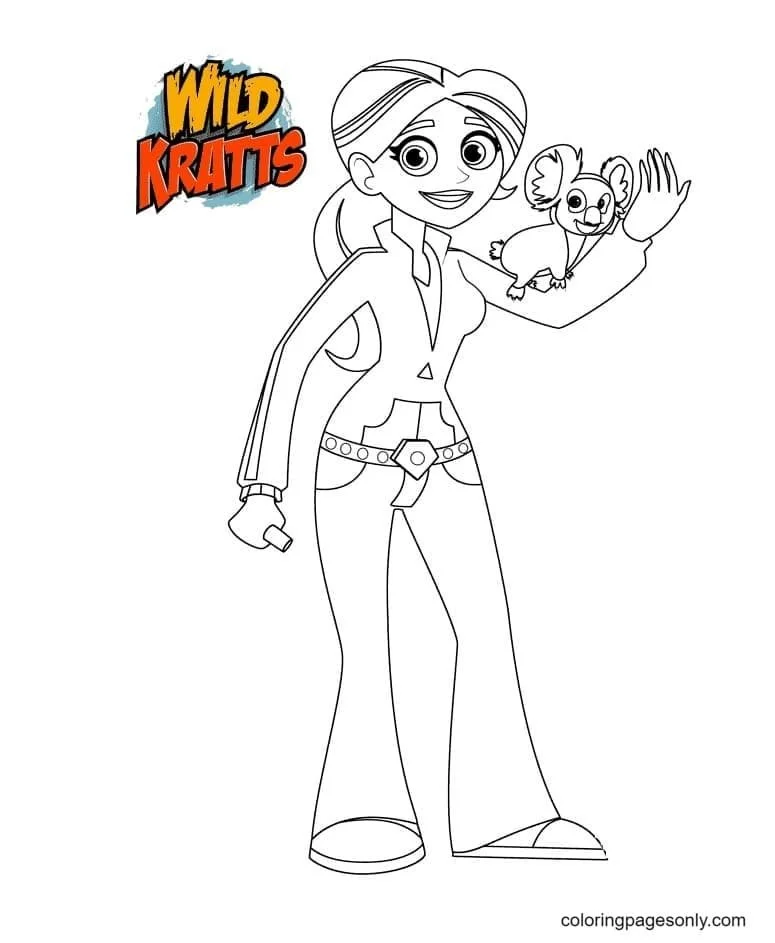 Desenhos de Wild Kratts Para Colorir 31