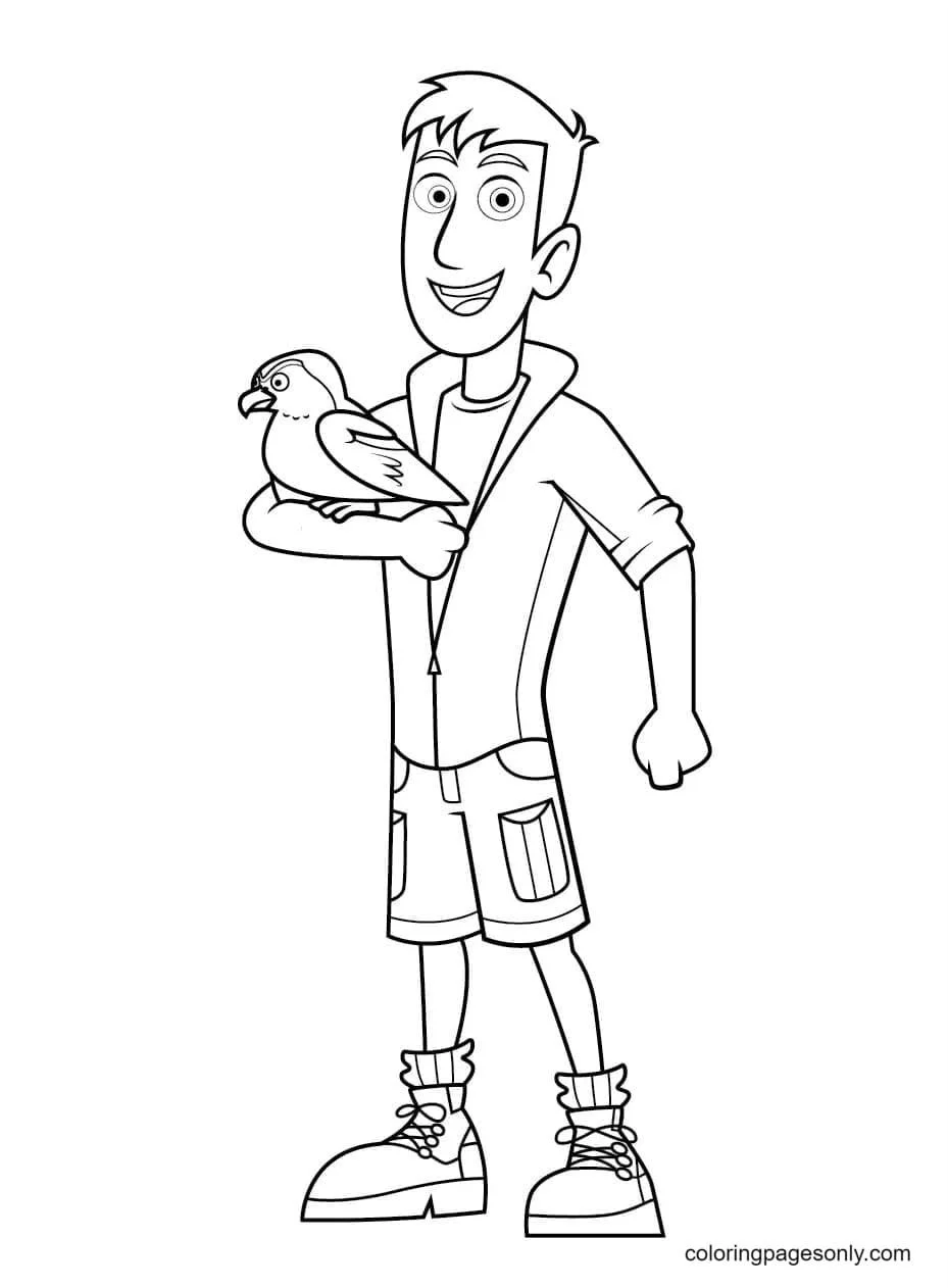 Desenhos de Wild Kratts Para Colorir 35