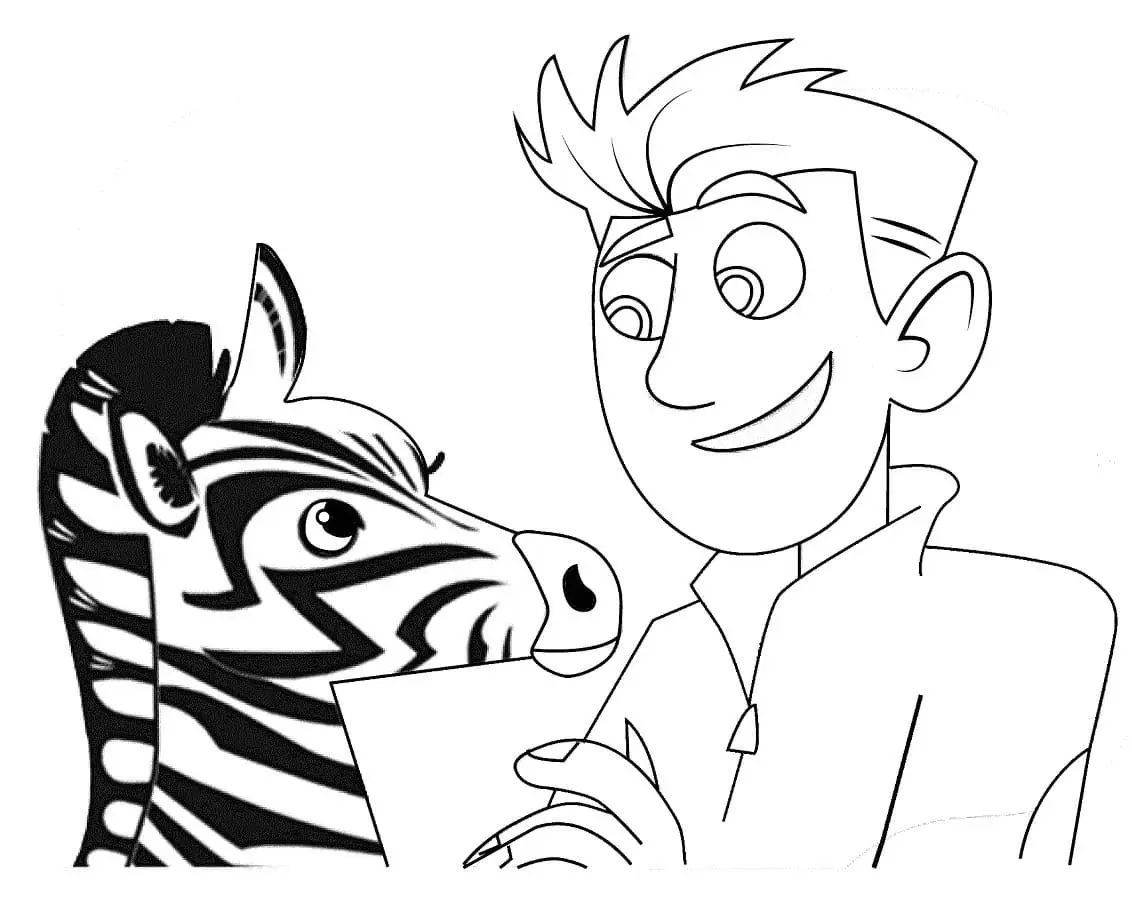 Desenhos de Wild Kratts Para Colorir 37