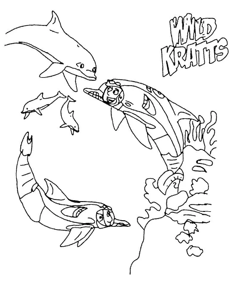 Desenhos de Wild Kratts Para Colorir 39