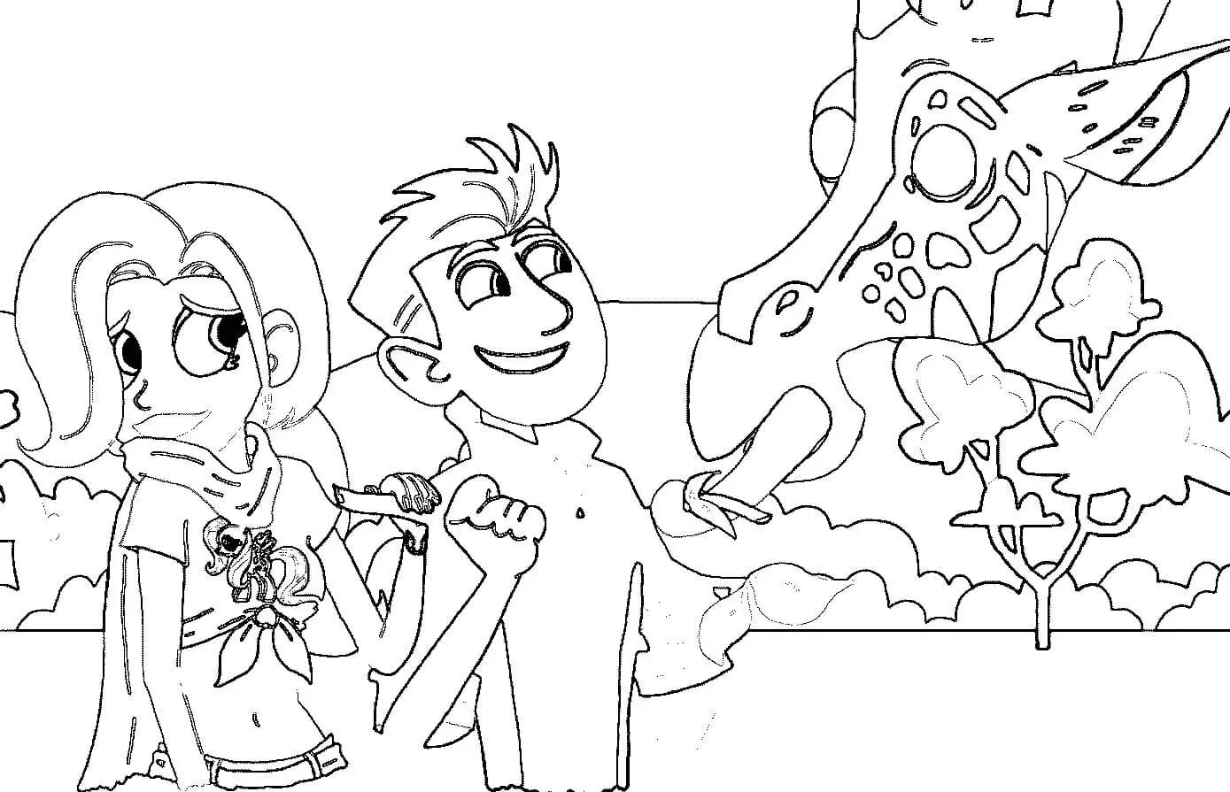 Desenhos de Wild Kratts Para Colorir 40