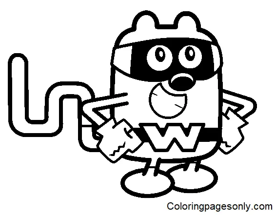 Desenhos de Wow Wow Wubbzy Para Colorir 1