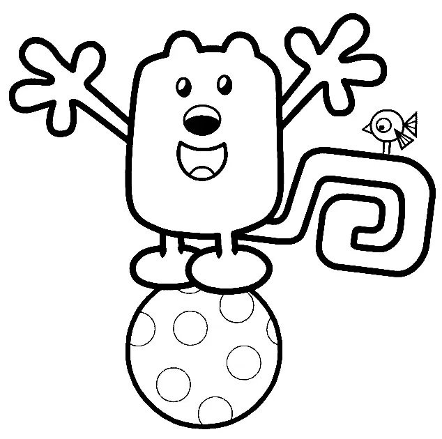 Desenhos de Wow Wow Wubbzy Para Colorir 10