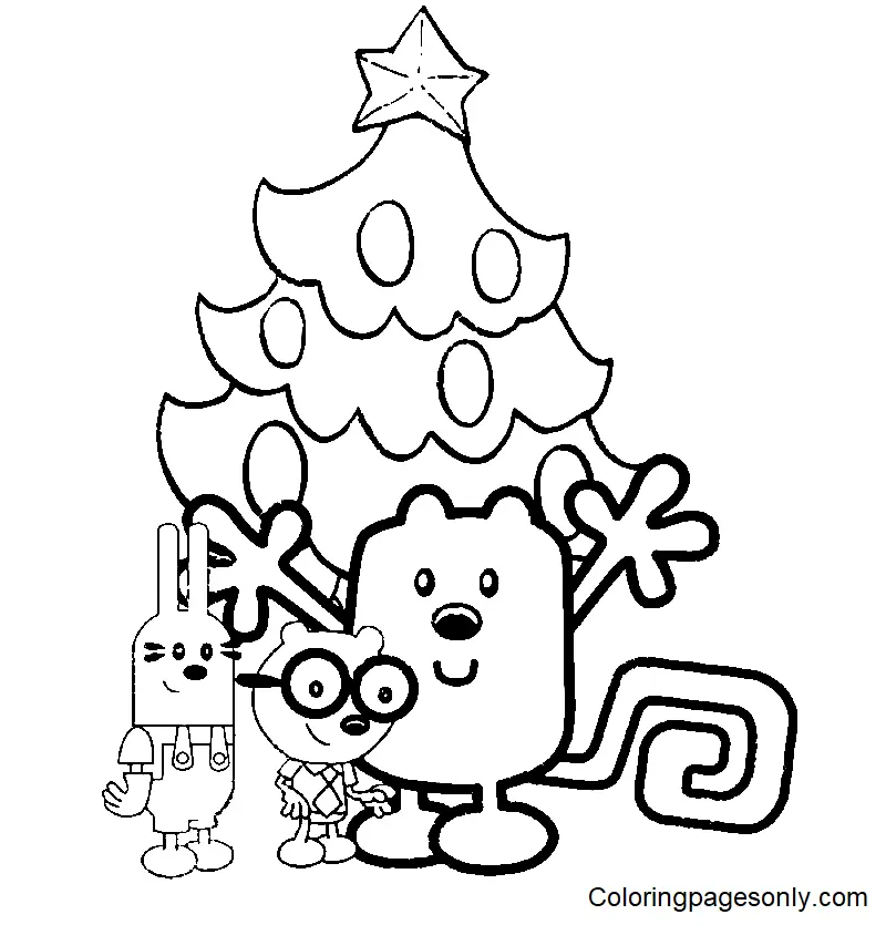 Desenhos de Wow Wow Wubbzy Para Colorir 15