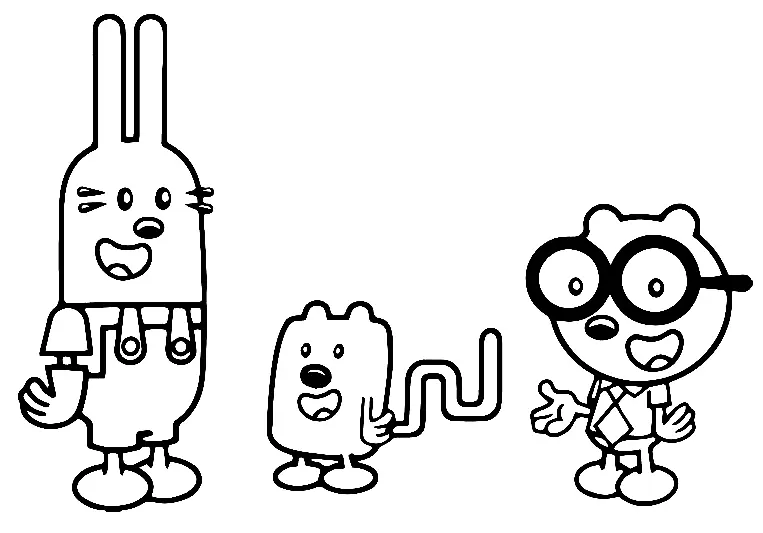 Desenhos de Wow Wow Wubbzy Para Colorir 16