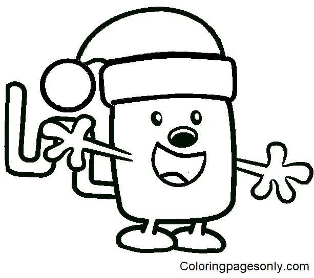 Desenhos de Wow Wow Wubbzy Para Colorir 17