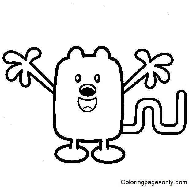 Desenhos de Wow Wow Wubbzy Para Colorir 21