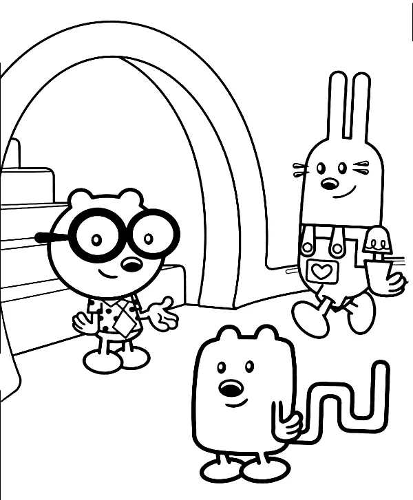 Desenhos de Wow Wow Wubbzy Para Colorir 23