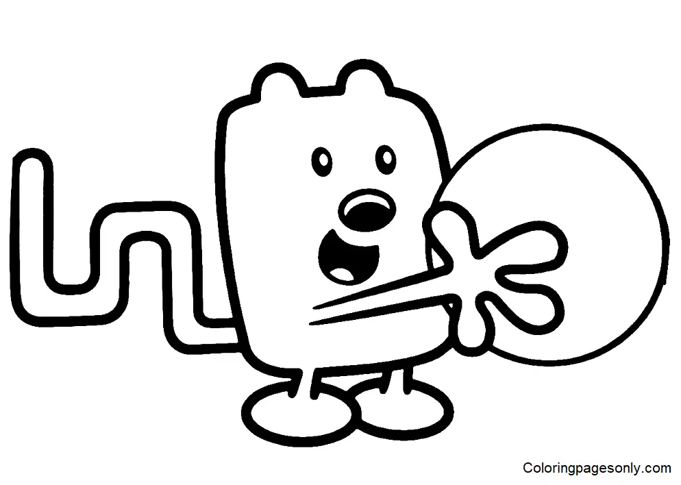 Desenhos de Wow Wow Wubbzy Para Colorir 24