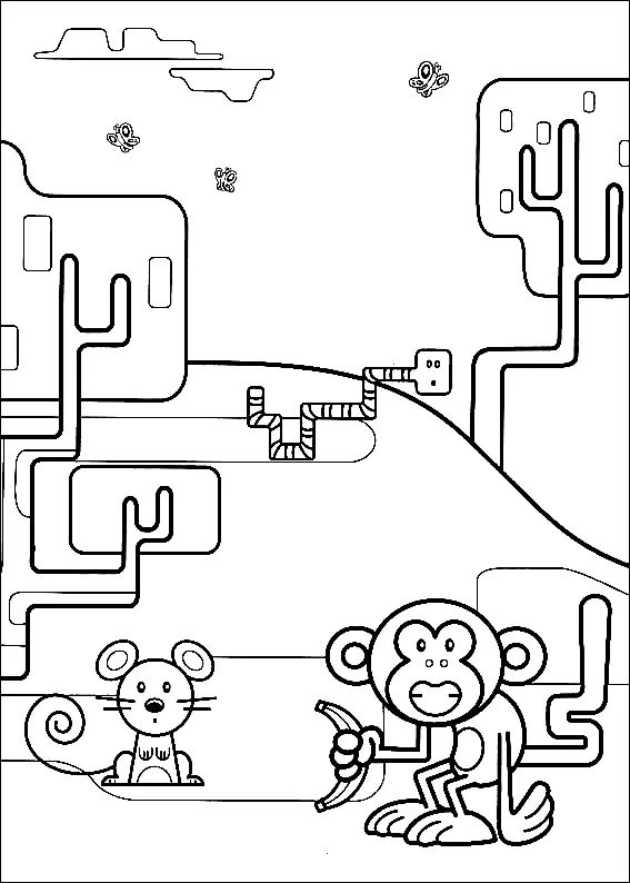 Desenhos de Wow Wow Wubbzy Para Colorir 26