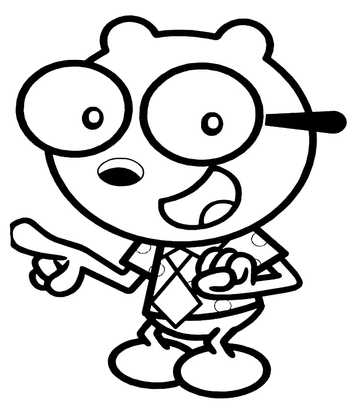 Desenhos de Wow Wow Wubbzy Para Colorir 30