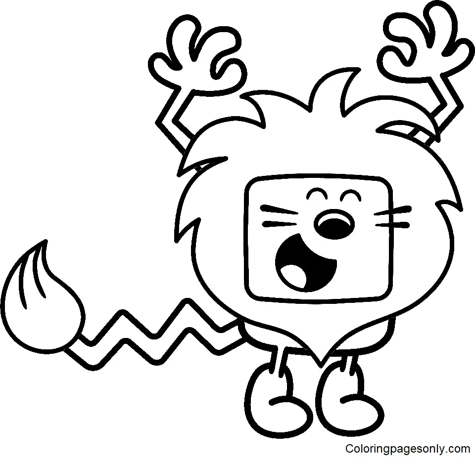 Desenhos de Wow Wow Wubbzy Para Colorir 32