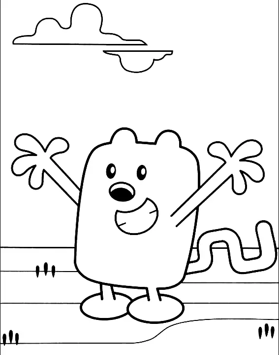 Desenhos de Wow Wow Wubbzy Para Colorir 35