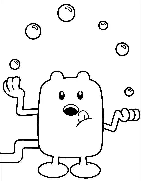 Desenhos de Wow Wow Wubbzy Para Colorir 39