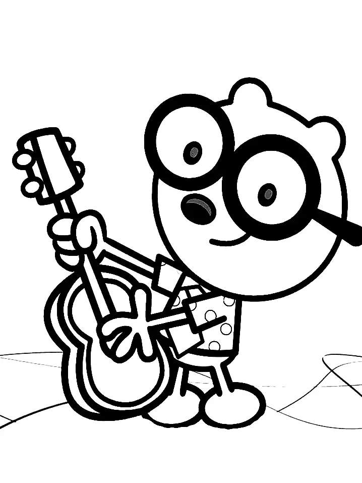 Desenhos de Wow Wow Wubbzy Para Colorir 40