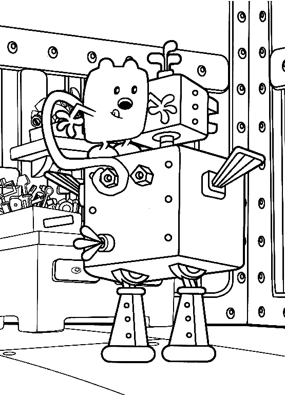 Desenhos de Wow Wow Wubbzy Para Colorir 42