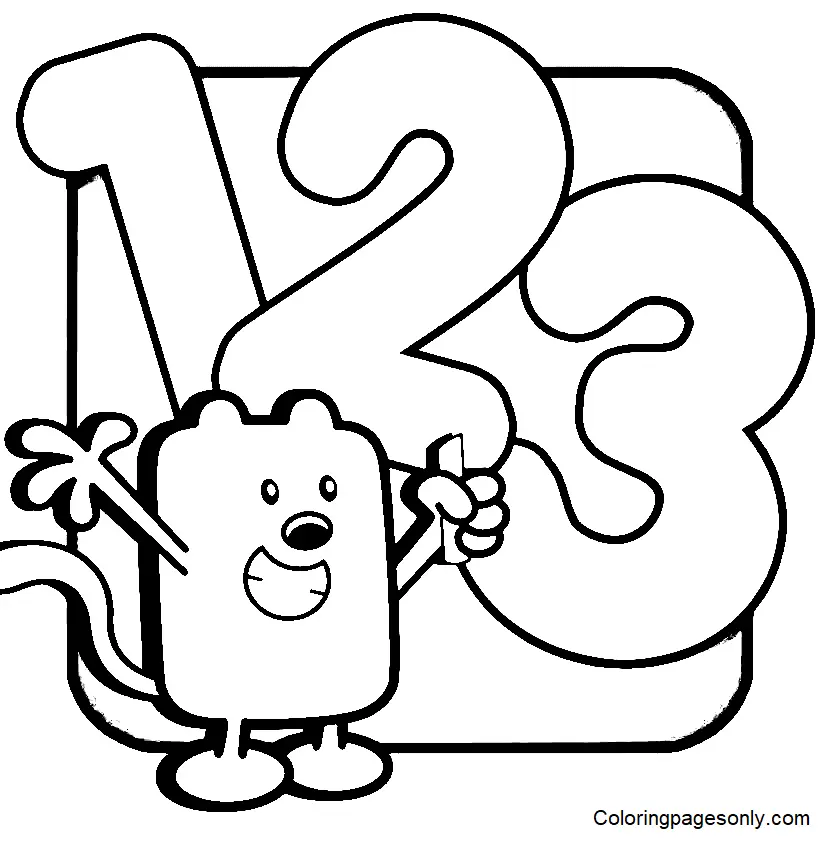 Desenhos de Wow Wow Wubbzy Para Colorir 5