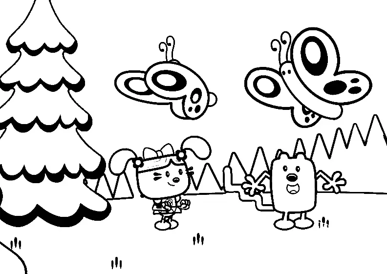 Desenhos de Wow Wow Wubbzy Para Colorir 6