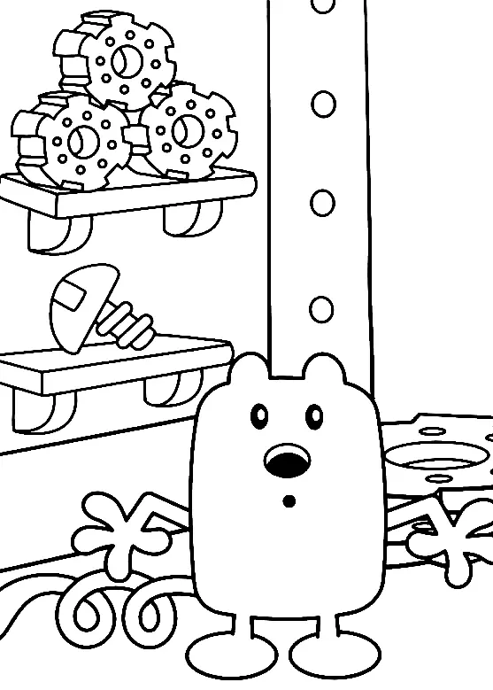 Desenhos de Wow Wow Wubbzy Para Colorir 7