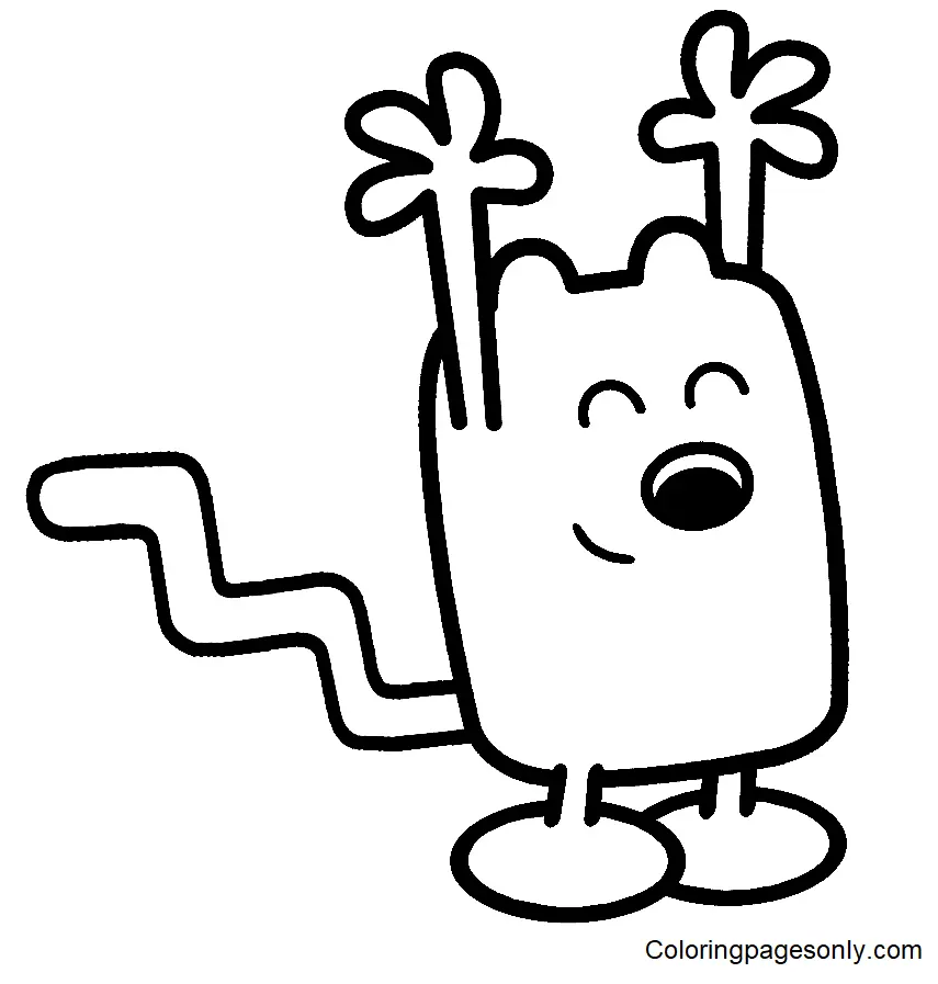 Desenhos de Wow Wow Wubbzy Para Colorir