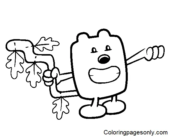 Desenhos de Wow Wow Wubbzy Para Colorir 9