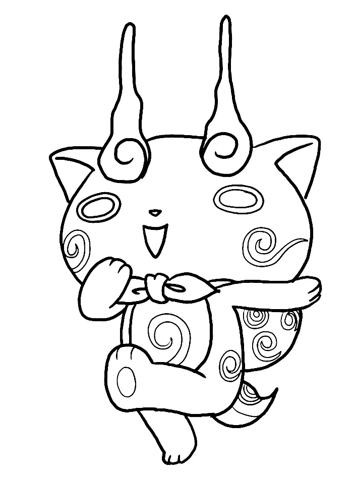 Desenhos de Yo Kai Watch Para Colorir 18