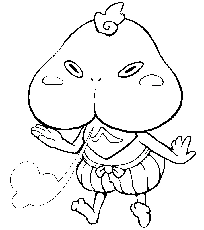 Desenhos de Yo Kai Watch Para Colorir 22