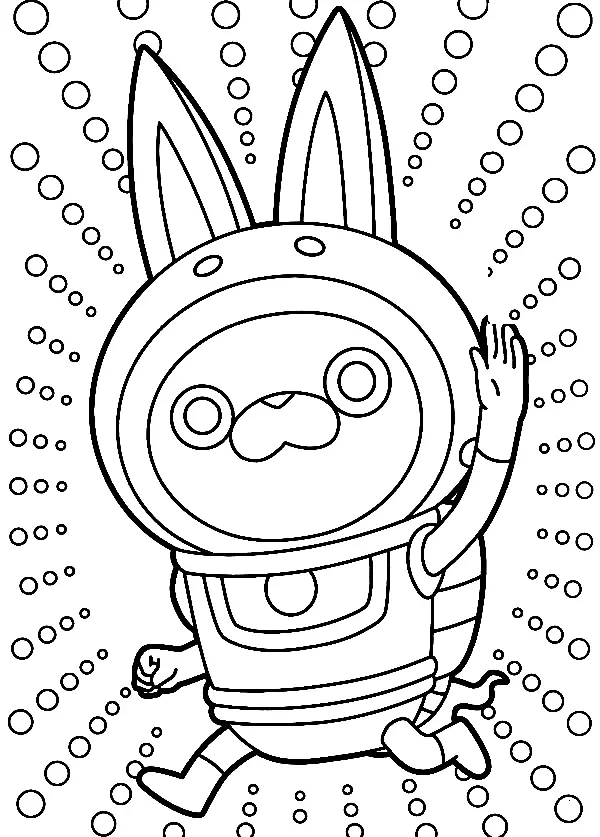 Desenhos de Yo Kai Watch Para Colorir 25