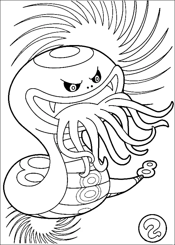 Desenhos de Yo Kai Watch Para Colorir 29