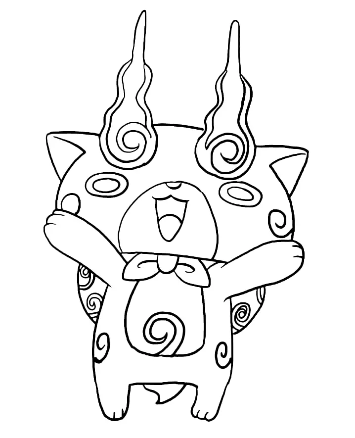 Desenhos de Yo Kai Watch Para Colorir 41