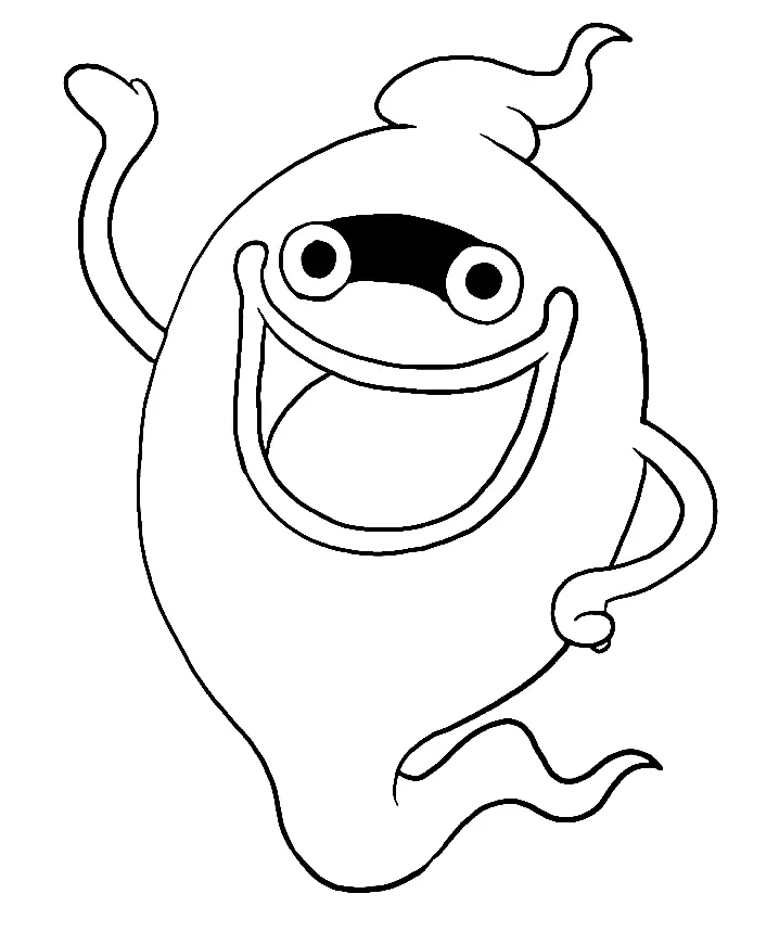 Desenhos de Yo Kai Watch Para Colorir 47