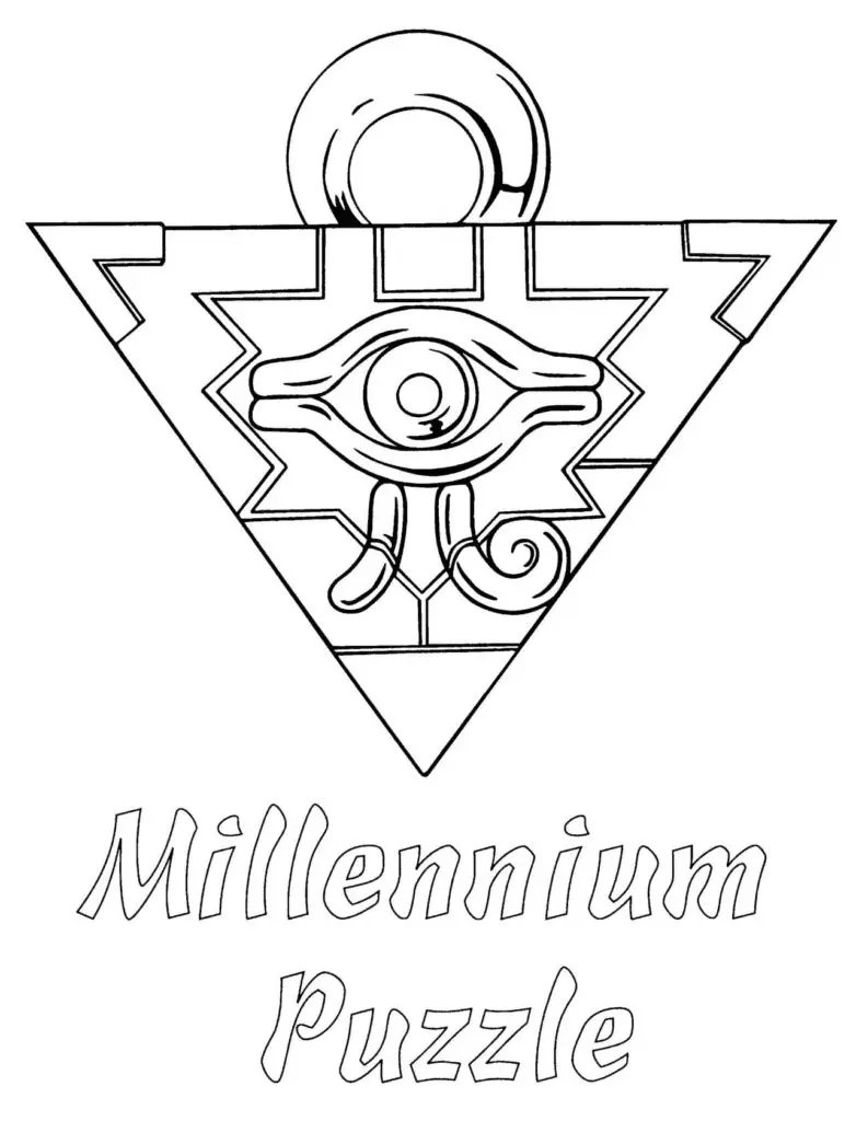 Desenhos de Yu Gi Oh Para Colorir 2