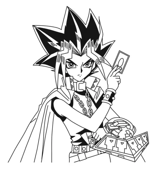 Desenhos de Yu Gi Oh Para Colorir 21