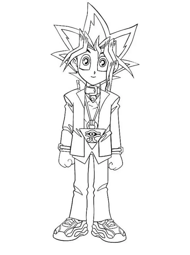 Desenhos de Yu Gi Oh Para Colorir 26